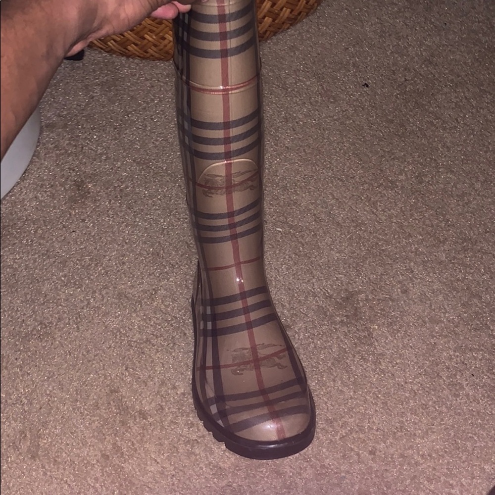 Burberry Rain Boots - Picture 2 of 2